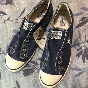 Men’s Converse Navy Slip-On One Star